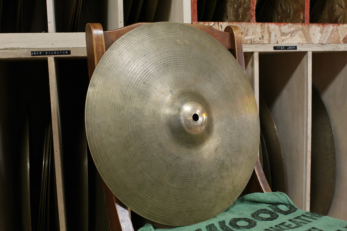 1970s A. Zildjian 14" Single Hat 1508g