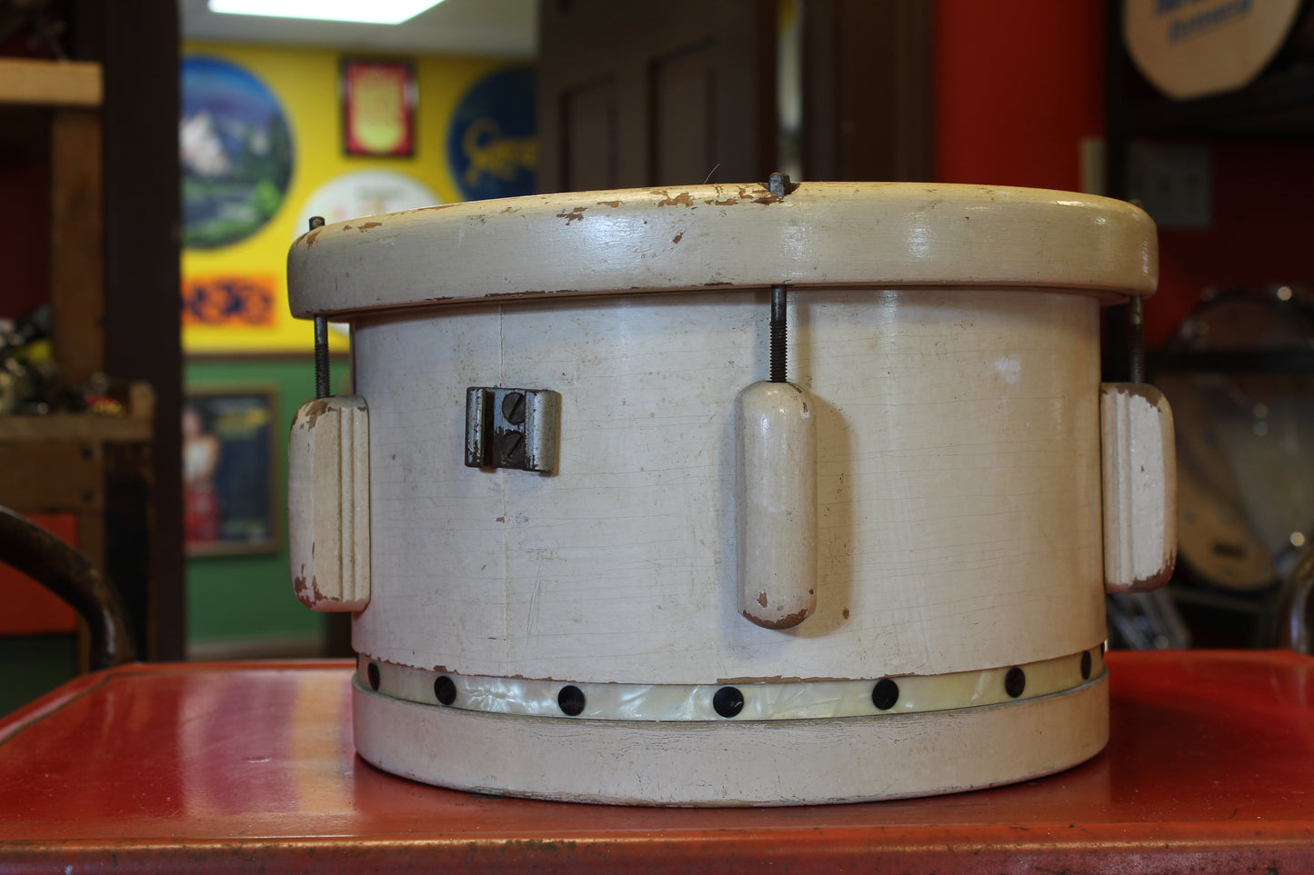1940s Ludwig Victory Tom 7"x11" in White