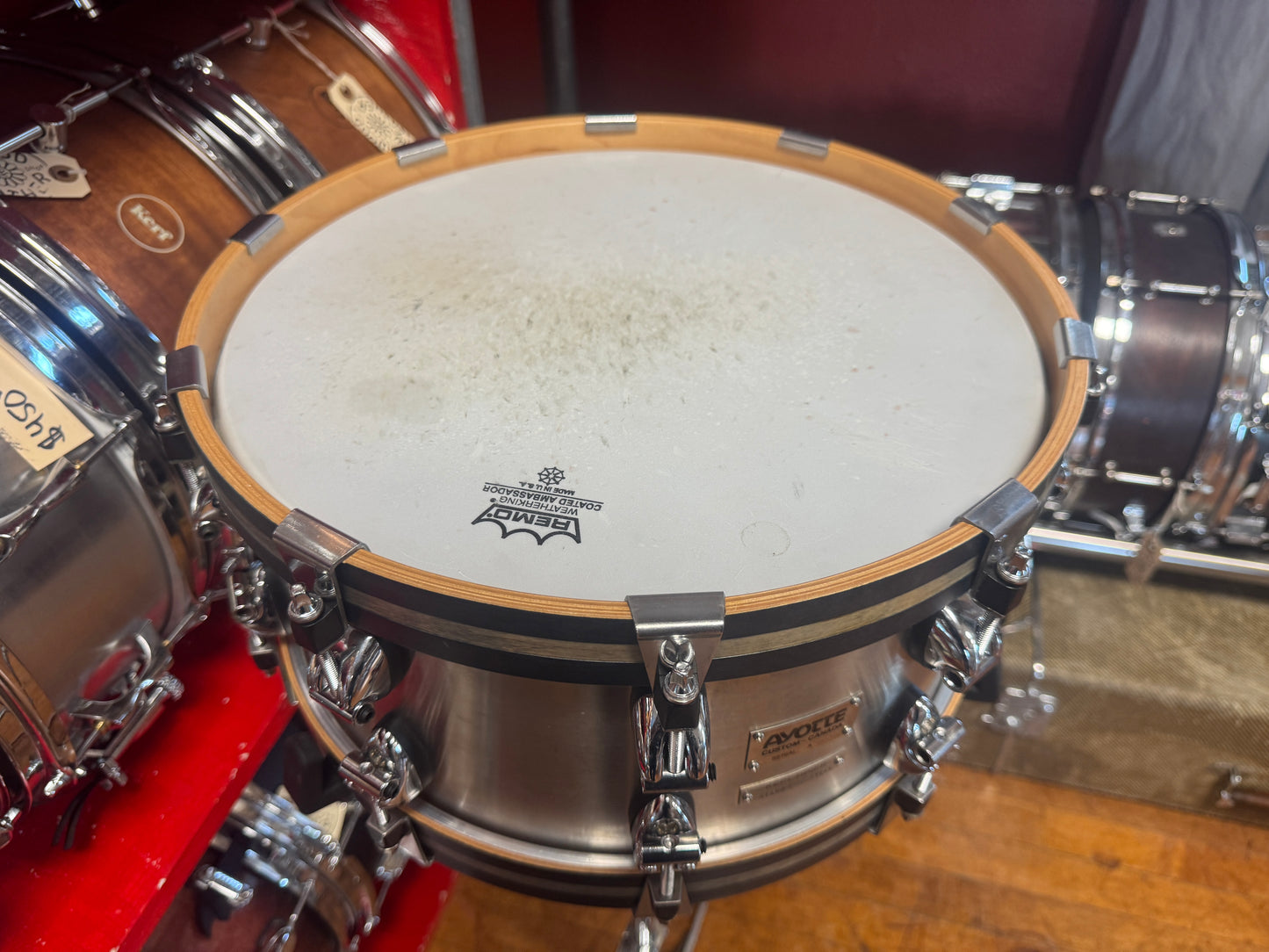 1990s Ayotte Keplinger 6.5x14 Steel Snare Drum