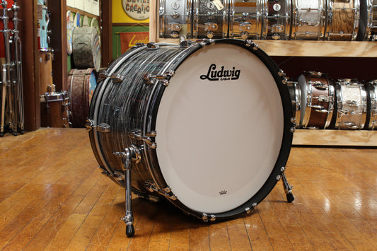 Ludwig Classic Maple Outfit in Black Oyster Pearl 14x22 9x13 16x16