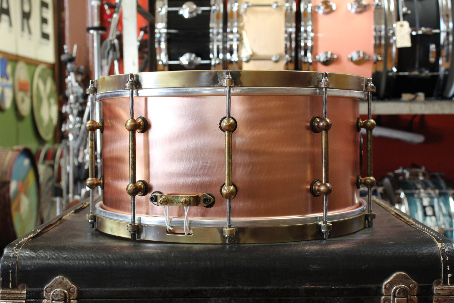 Ebenor Percussion 7x14 Copper Snare Drum