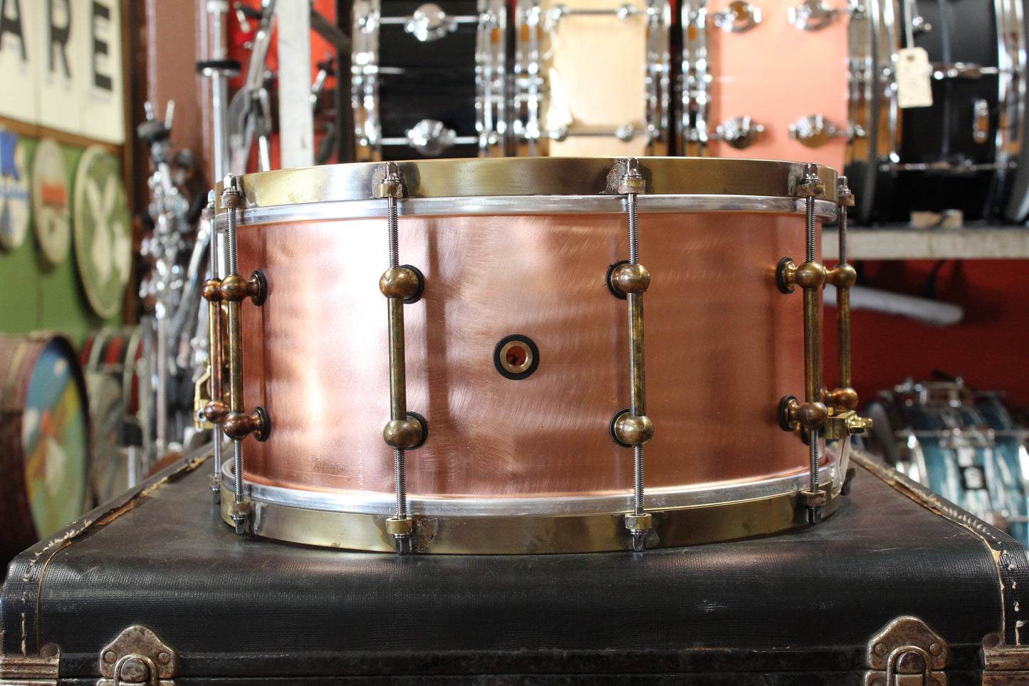Ebenor Percussion 7x14 Copper Snare Drum