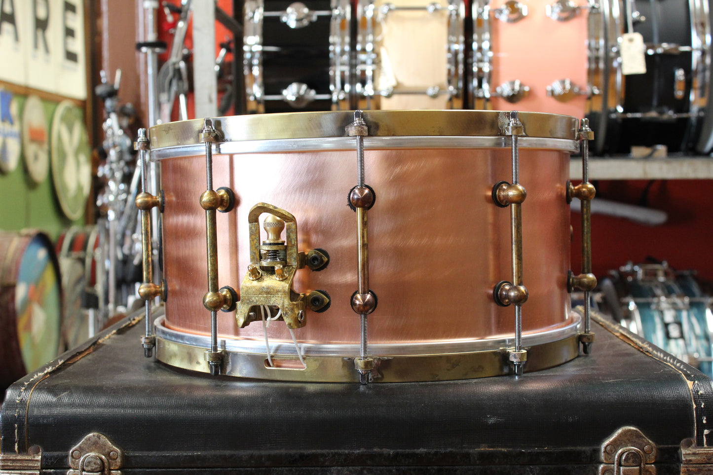 Ebenor Percussion 7x14 Copper Snare Drum
