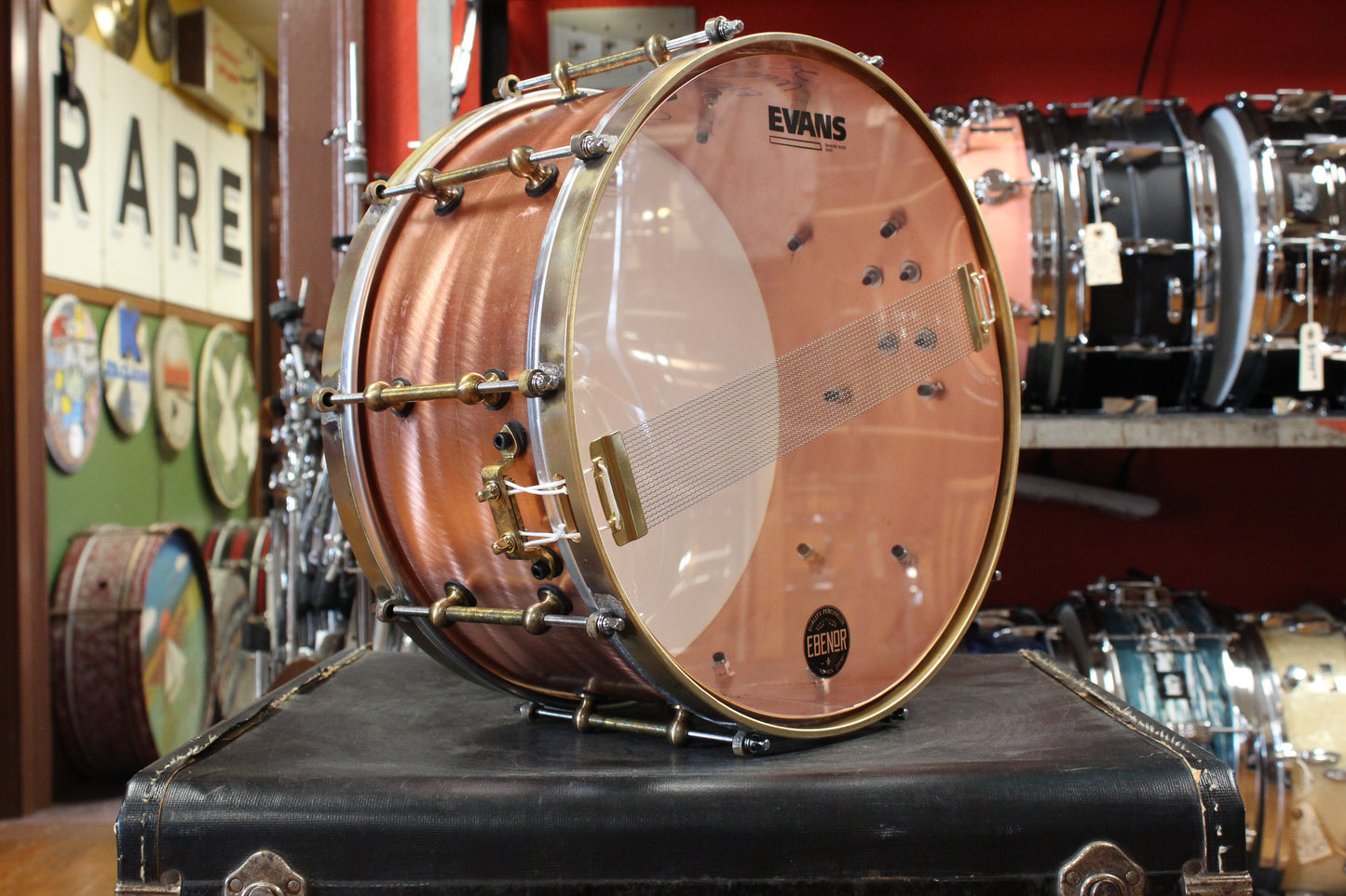 Ebenor Percussion 7x14 Copper Snare Drum