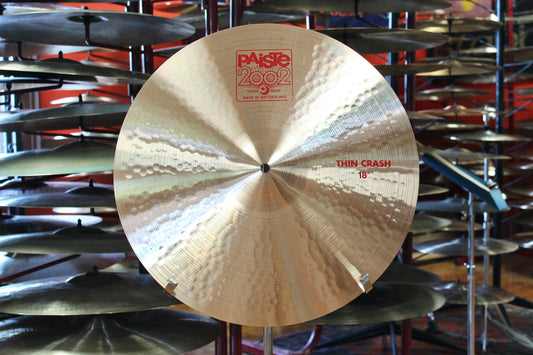 Paiste 18" 2002 Thin Crash 1328g