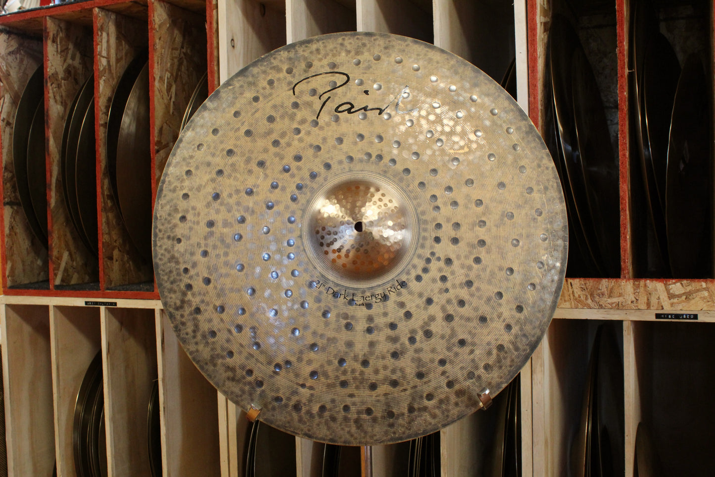 Paiste 21" Signature Dark Energy Ride Mark I 2651g - Shop Repaired