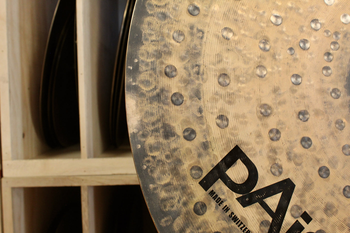 Paiste 21" Signature Dark Energy Ride Mark I 2651g - Shop Repaired