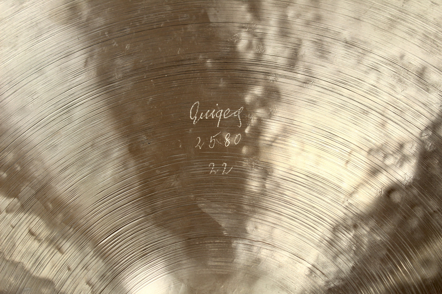 Quiqeg Cymbalsmith 22" Dirty Boppa Series Ride 2580g