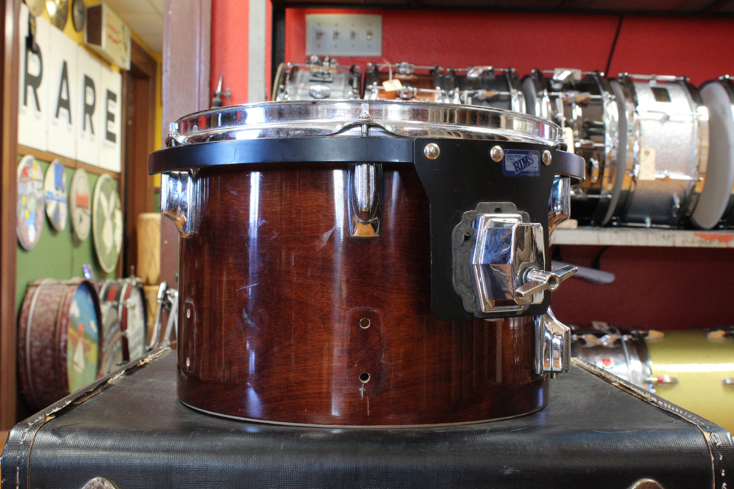 1980s Tama 9x13 Superstar Tom in Super Mahogany