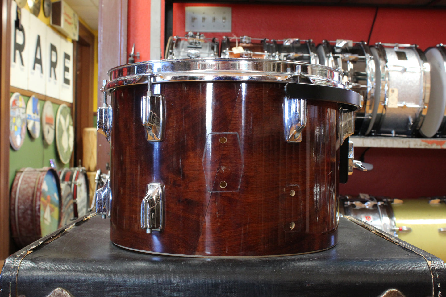 1980s Tama 9x13 Superstar Tom in Super Mahogany