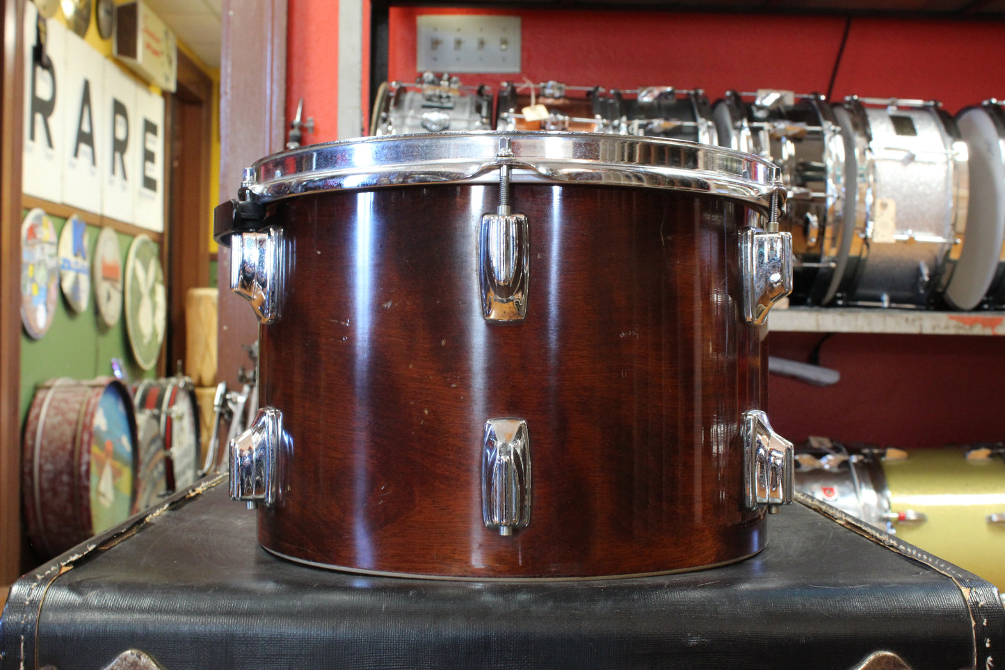 1980s Tama 9x13 Superstar Tom in Super Mahogany