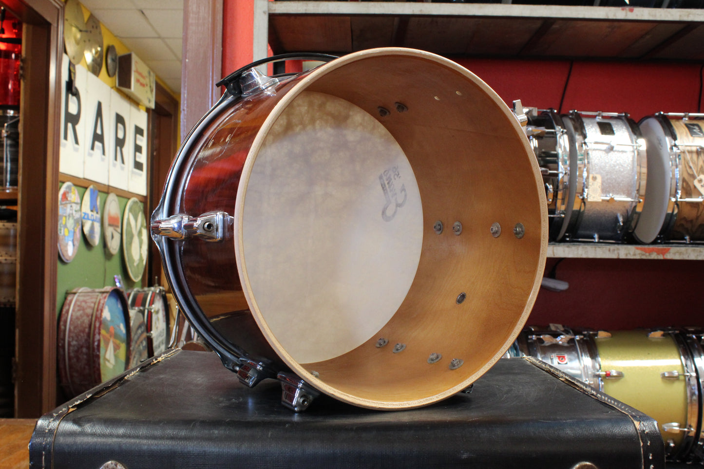 1980s Tama 9x13 Superstar Tom in Super Mahogany