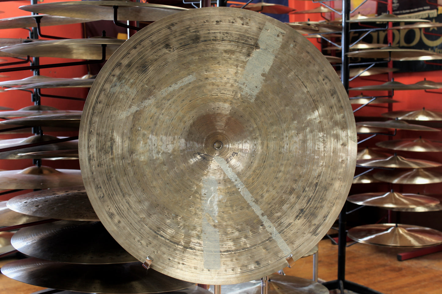 Used Funch Cymbals 22" Bill Stewart Tribute Ride 2283g