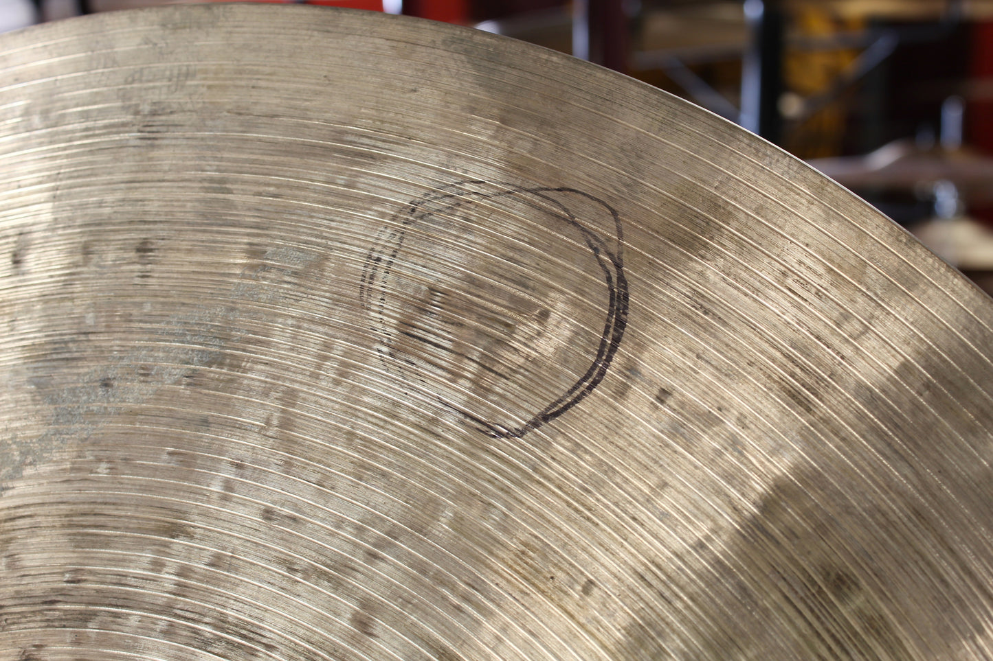 Used Funch Cymbals 22" Bill Stewart Tribute Ride 2283g