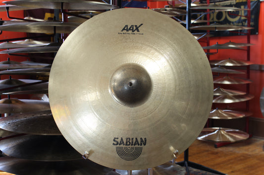 Used Sabian 21" AAX Raw Bell Dry Ride 3114g