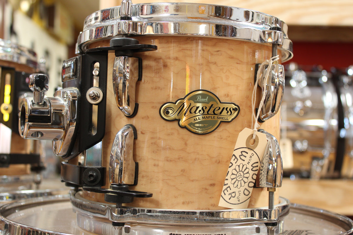 Pearl Masters Maple in Birdseye 7x8 8x10 9x12 14x14 16x16 18x22