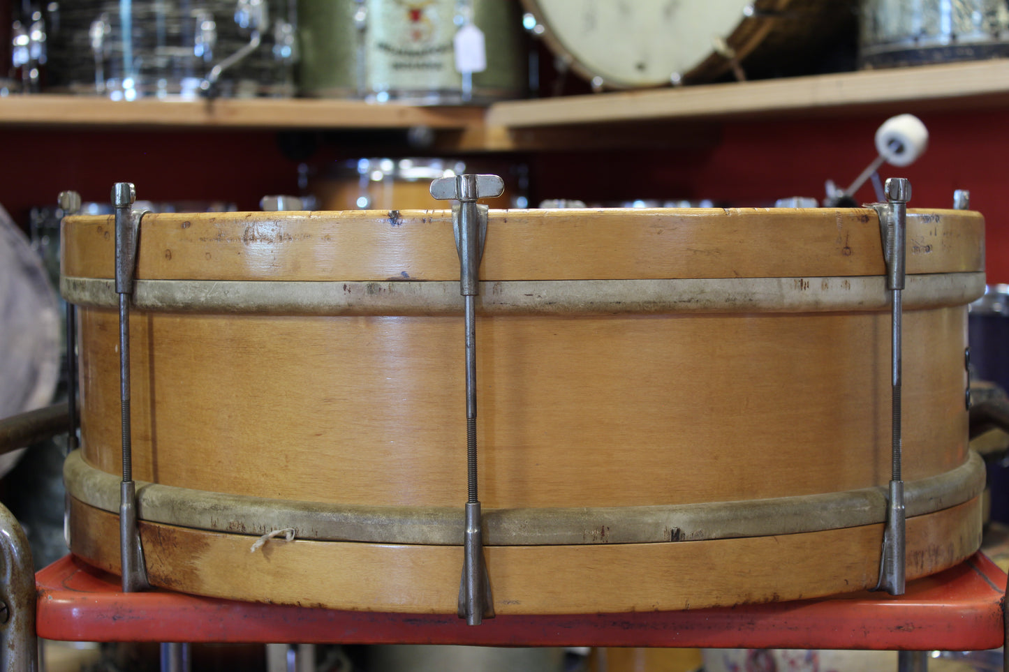 1930's Gretsch American 6"x23" & 4"x13.25" in Natural Maple