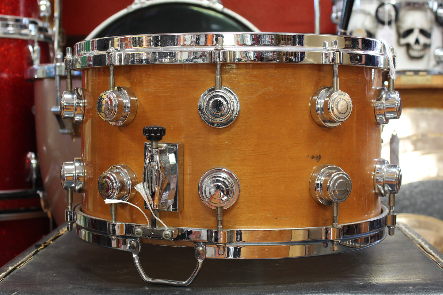 1980's DW 8"x14" Snare Drum in Natural Finish