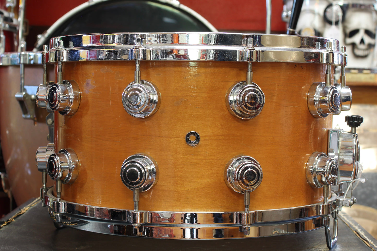 1980's DW 8"x14" Snare Drum in Natural Finish