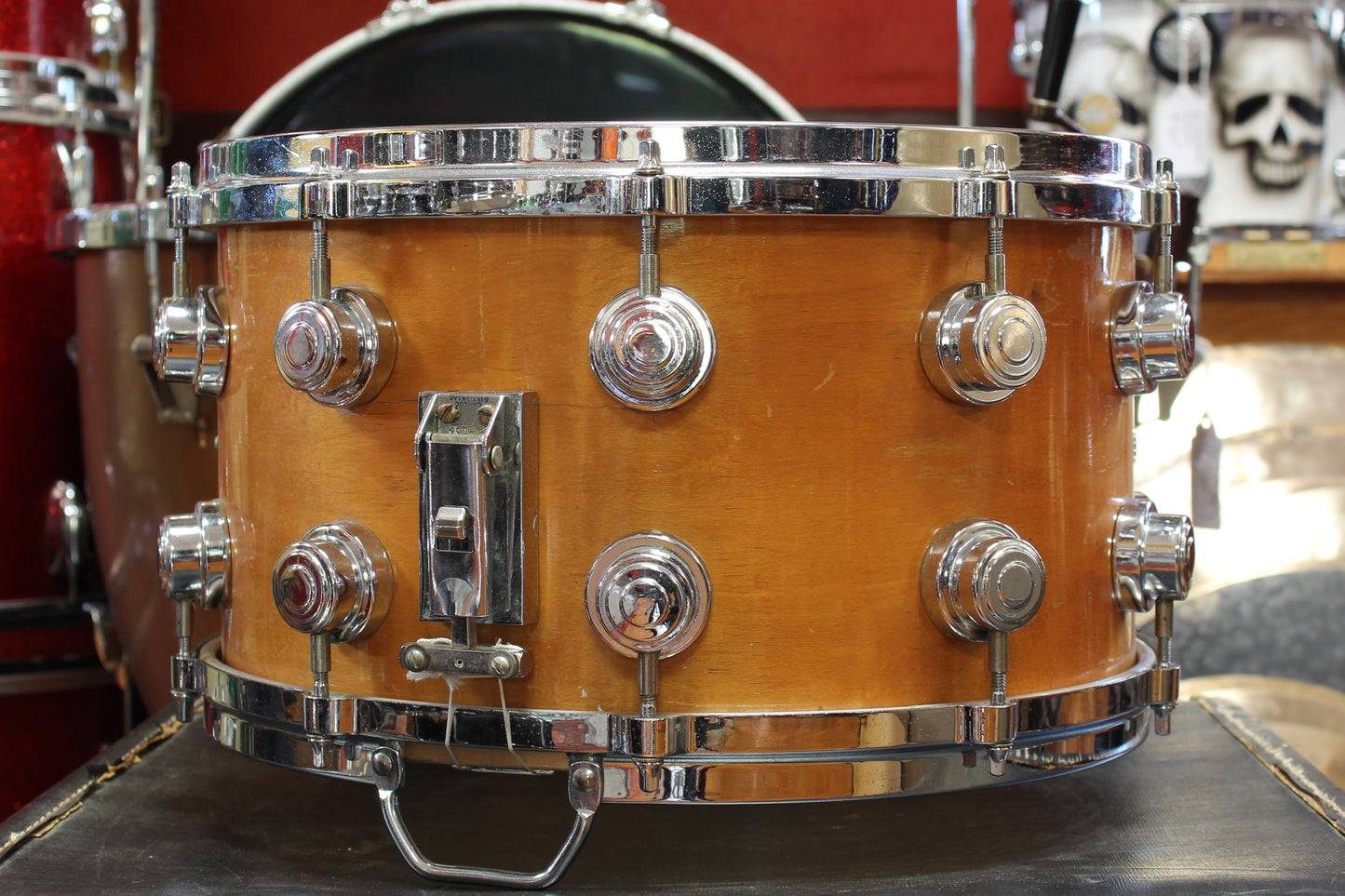 1980's DW 8"x14" Snare Drum in Natural Finish