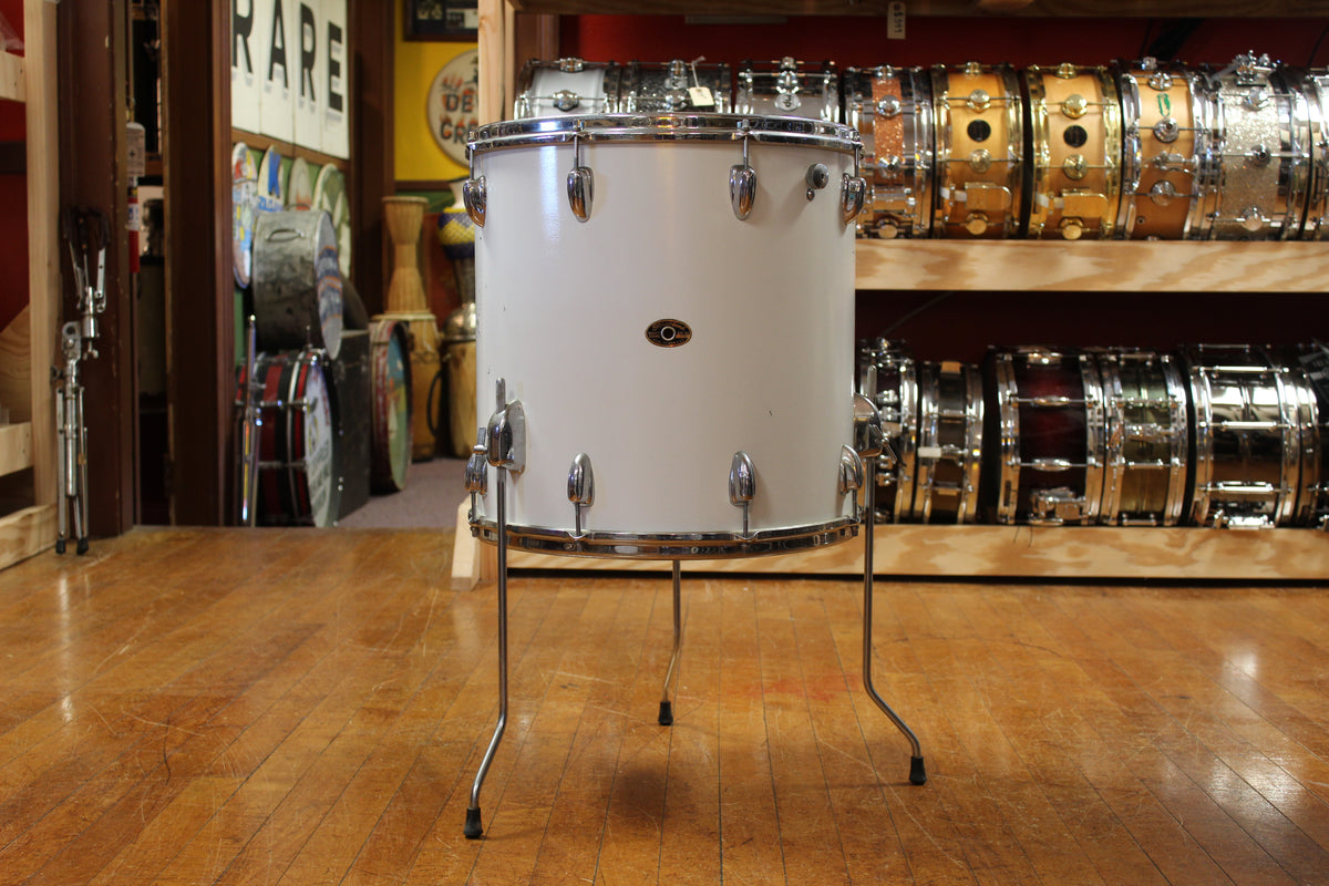 1950s/60s Slingerland Outfit in Matte White 12x22 9x13 16x16 5.5x14