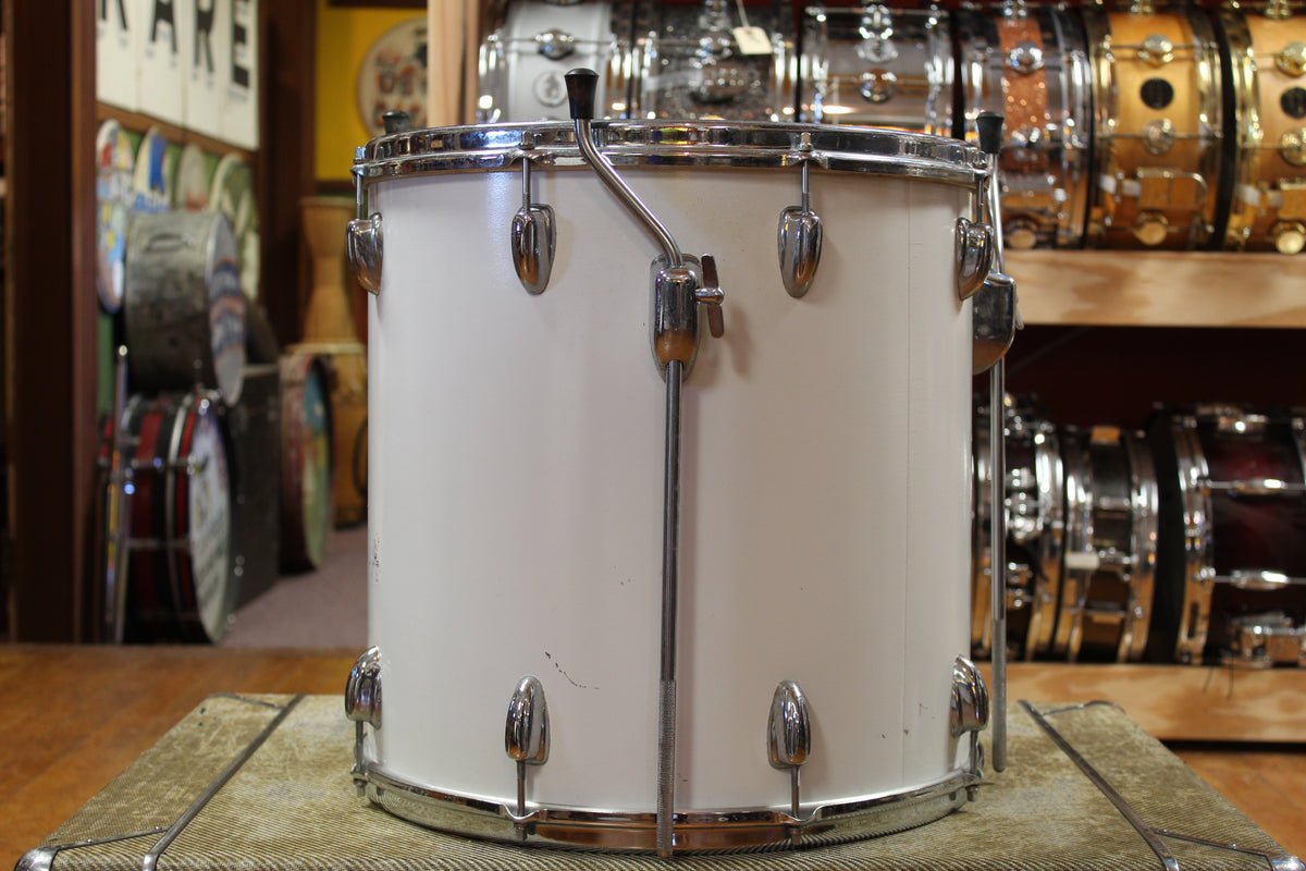 1950s/60s Slingerland Outfit in Matte White 12x22 9x13 16x16 5.5x14
