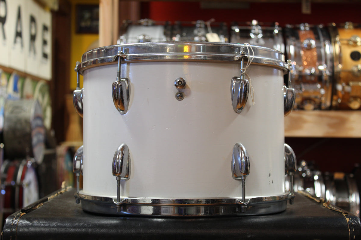 1950s/60s Slingerland Outfit in Matte White 12x22 9x13 16x16 5.5x14
