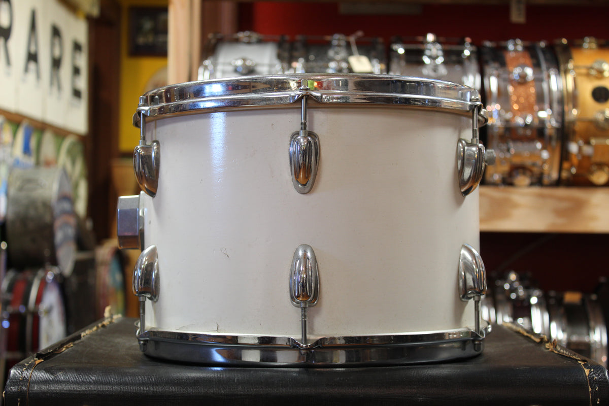 1950s/60s Slingerland Outfit in Matte White 12x22 9x13 16x16 5.5x14