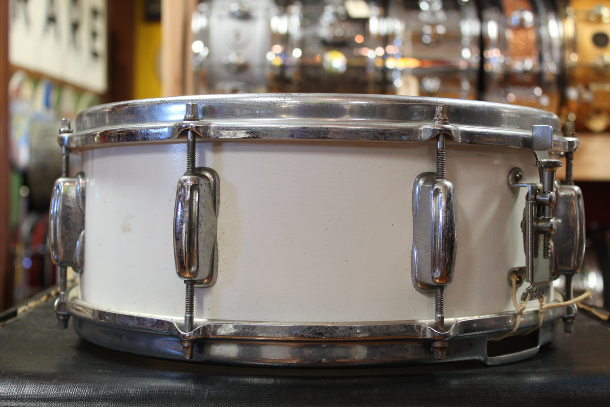 1950s/60s Slingerland Outfit in Matte White 12x22 9x13 16x16 5.5x14