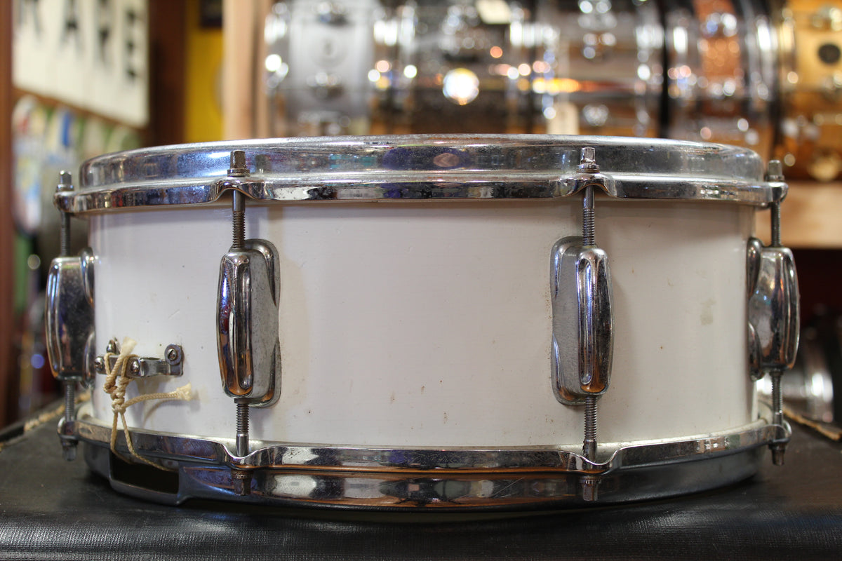 1950s/60s Slingerland Outfit in Matte White 12x22 9x13 16x16 5.5x14