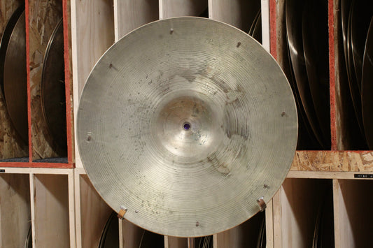 1960s A. Zildjian 18" Sizzle Ride / Concert Cymbal 2054g