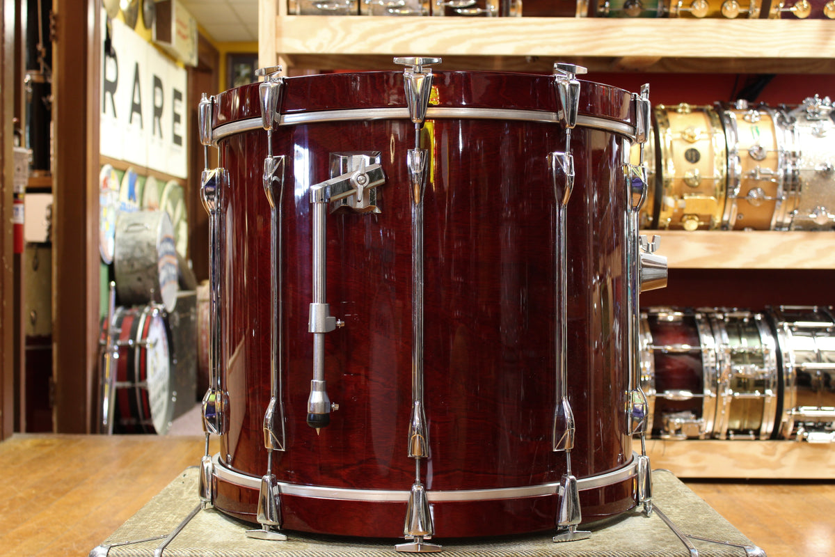 1980s Yamaha 18x22 Recording Custom Bass Drum in High Gloss Cherry
