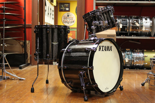 Tama Starclassic Maple in Black Clouds & Silver Linings 14x20 14x14 8x12