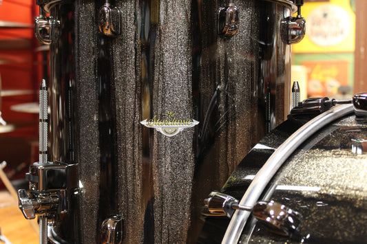 Tama Starclassic Maple in Black Clouds & Silver Linings 14x20 14x14 8x12