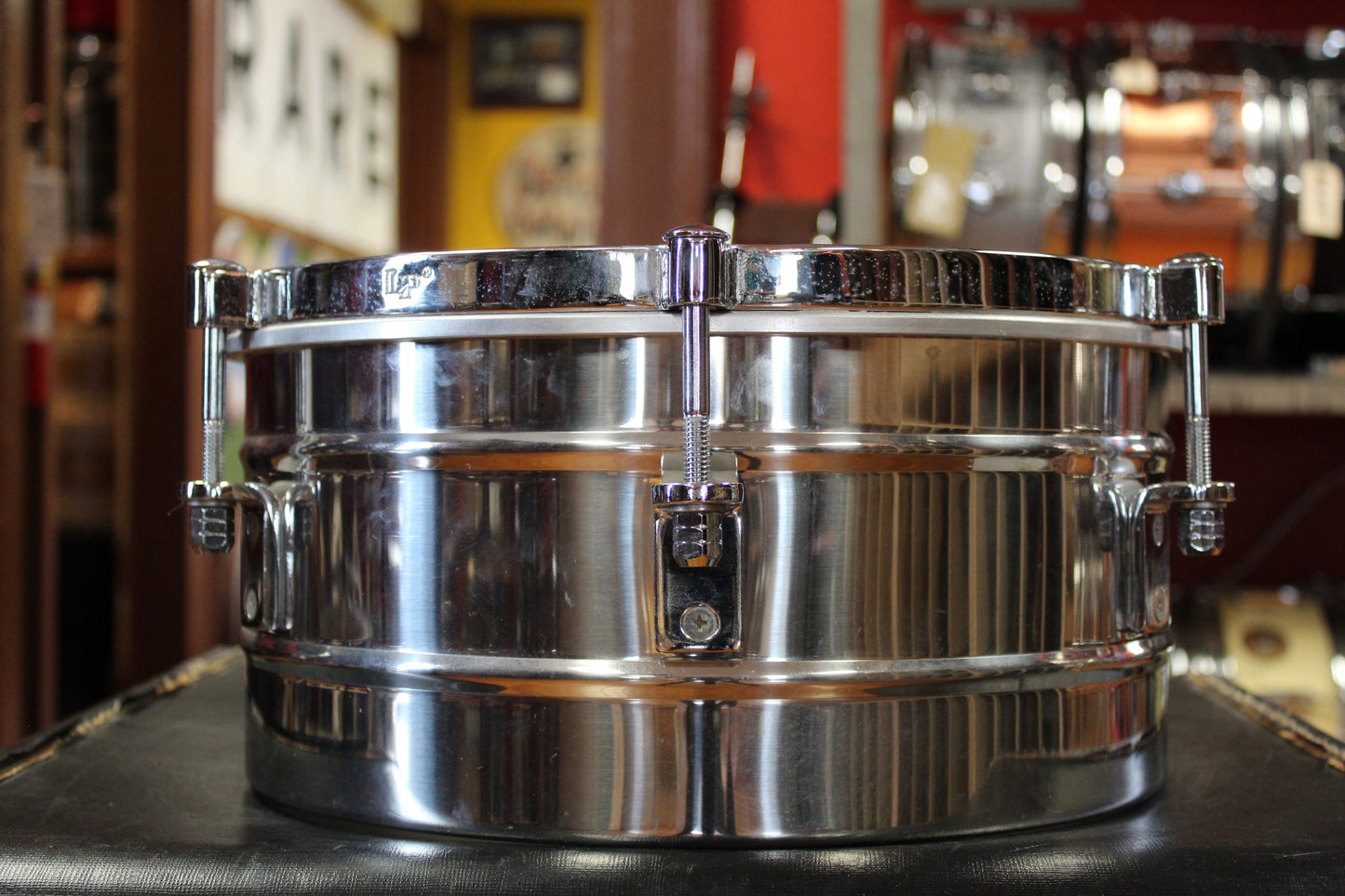 LP Signature Tito Puente 13" and 14" Timbales with Stand