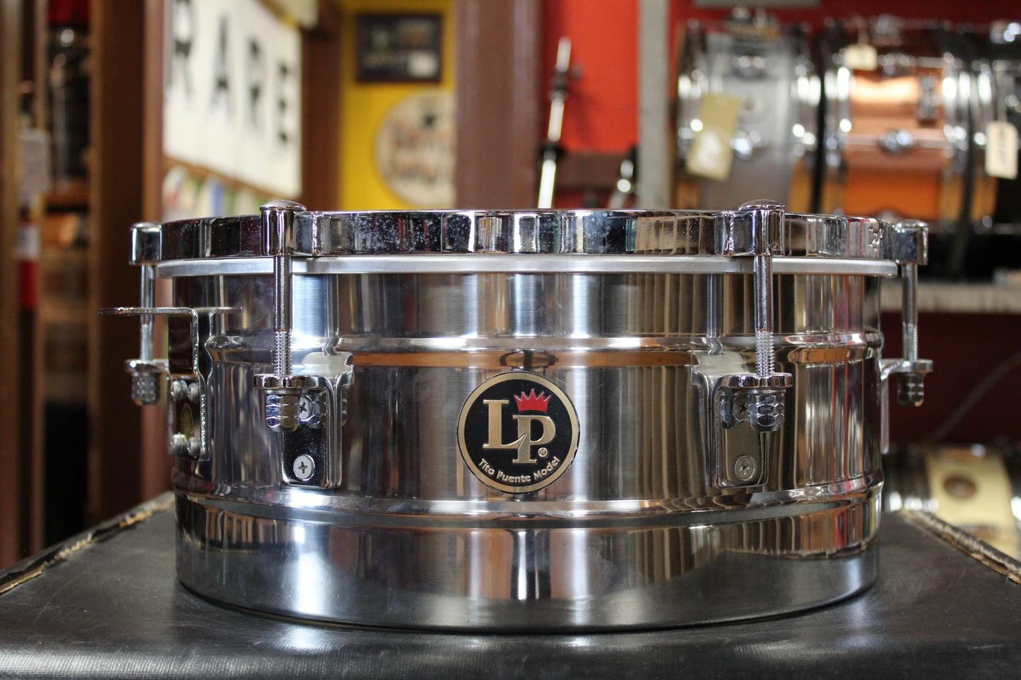 LP Signature Tito Puente 13" and 14" Timbales with Stand