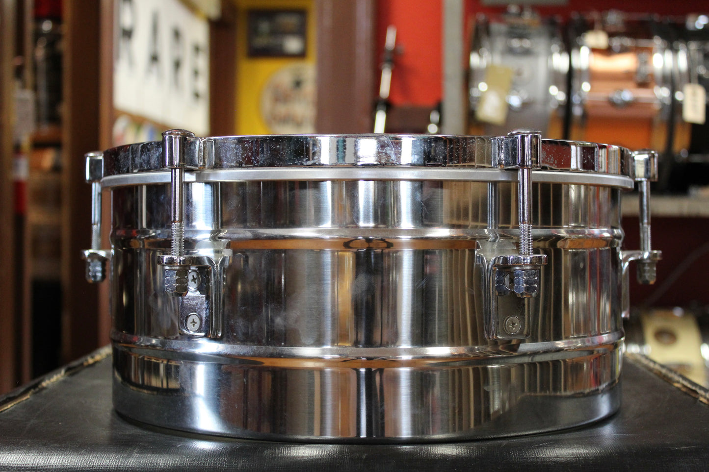 LP Signature Tito Puente 13" and 14" Timbales with Stand