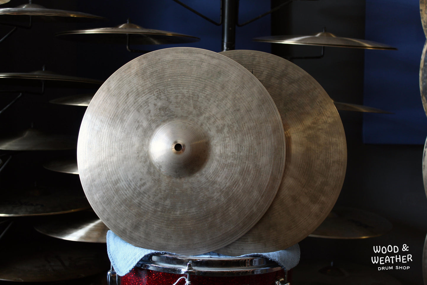 Used Nicky Moon 14" Hi-Hat Cymbals 945/1280g