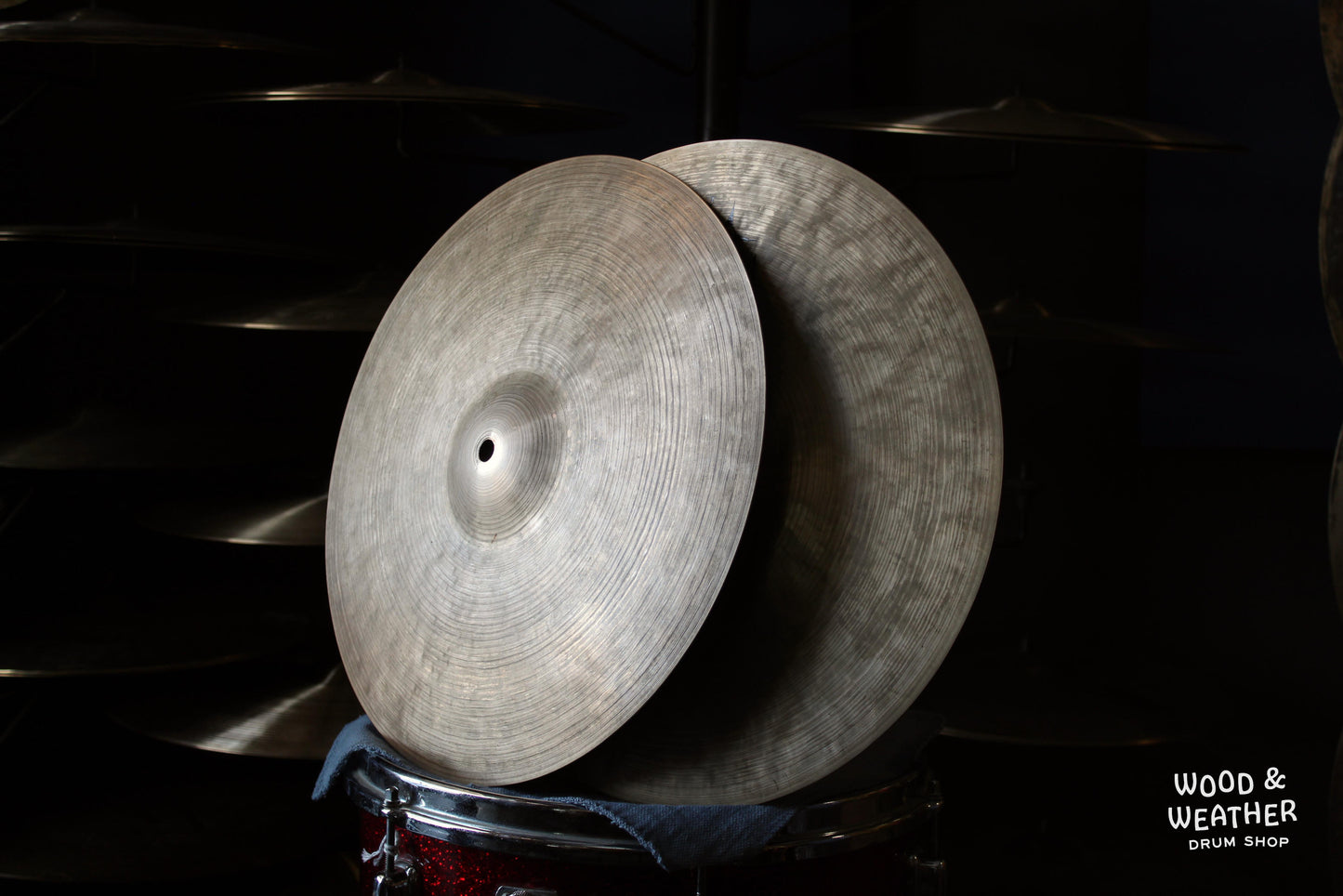 Used Nicky Moon 14" Hi-Hat Cymbals 945/1280g