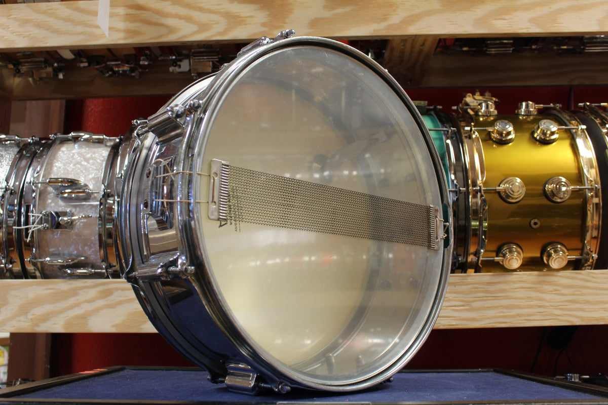 1960s Rogers 5x14 Chrome Over Brass Powertone Snare Drum Serial no. 6441 Cleveland, OH