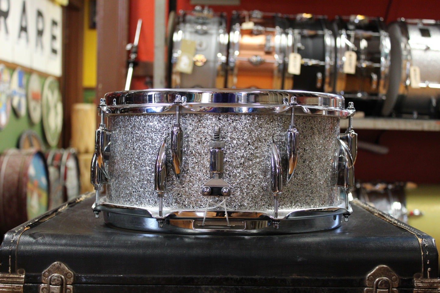 Sonor 6x13 Vintage Series Snare Drum in Silver Glitter