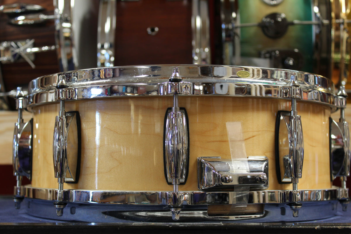 Gretsch USA 5x14 Square Badge Snare Drum in Natural Maple