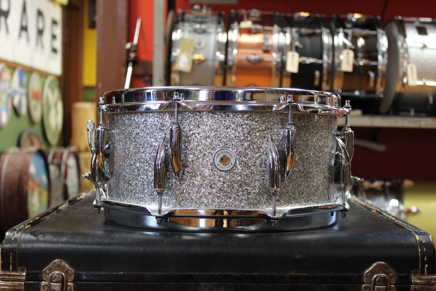 Sonor 6x13 Vintage Series Snare Drum in Silver Glitter