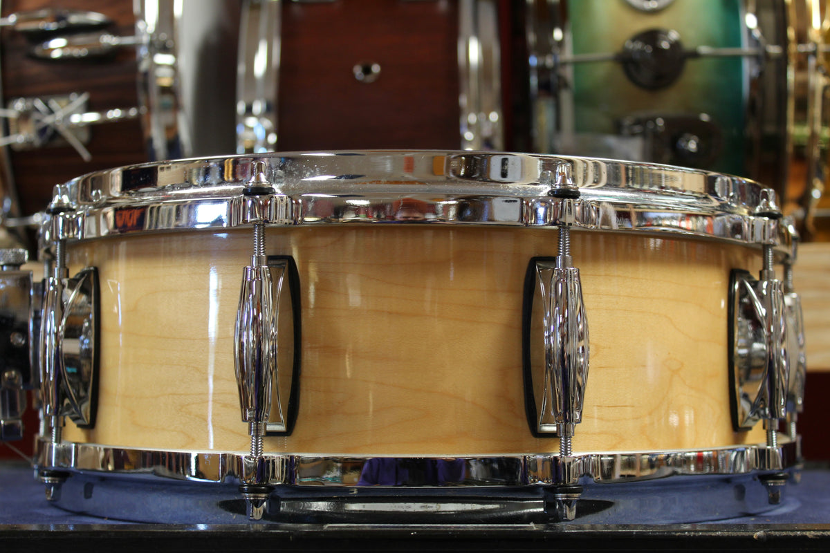 Gretsch USA 5x14 Square Badge Snare Drum in Natural Maple