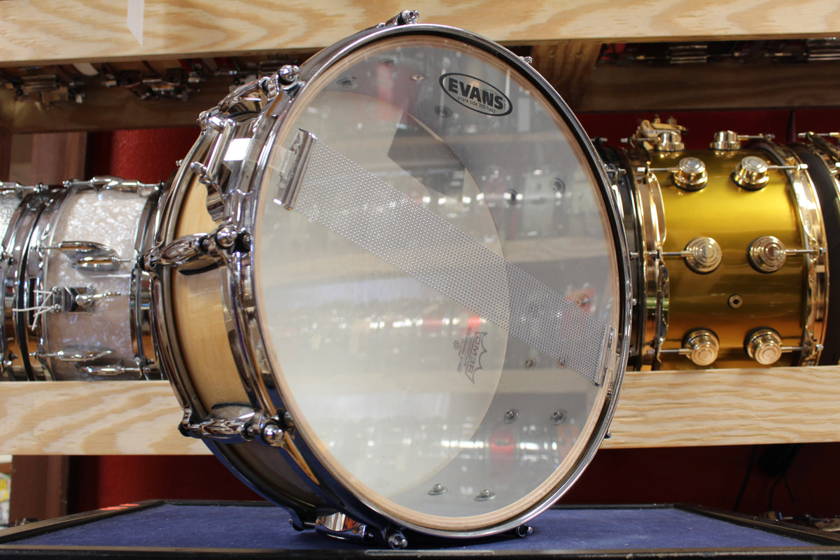 Gretsch USA 5x14 Square Badge Snare Drum in Natural Maple