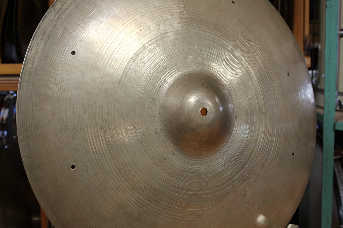 1950s A. Zildjian 20" Hollow Block Ride 2381g