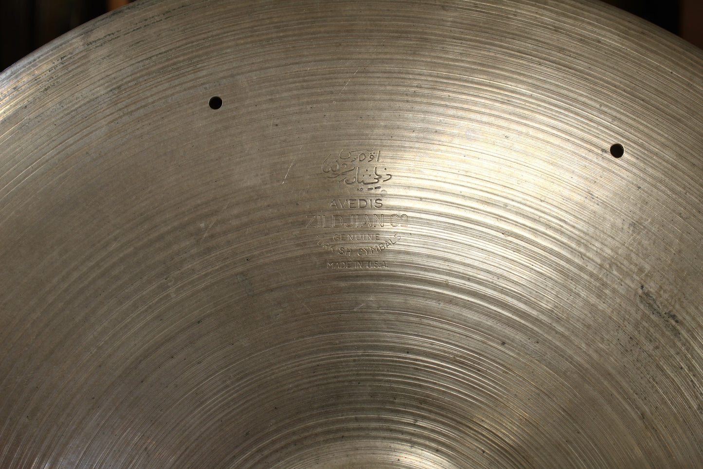 1950s A. Zildjian 20" Hollow Block Ride 2381g