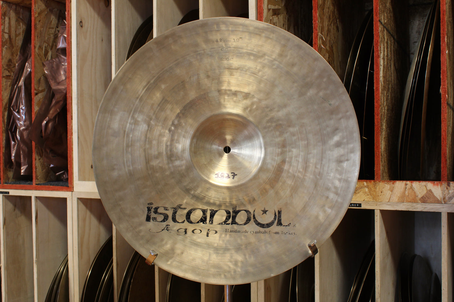 2000s Istanbul Agop 19" Mel Lewis Crash Ride 1827g