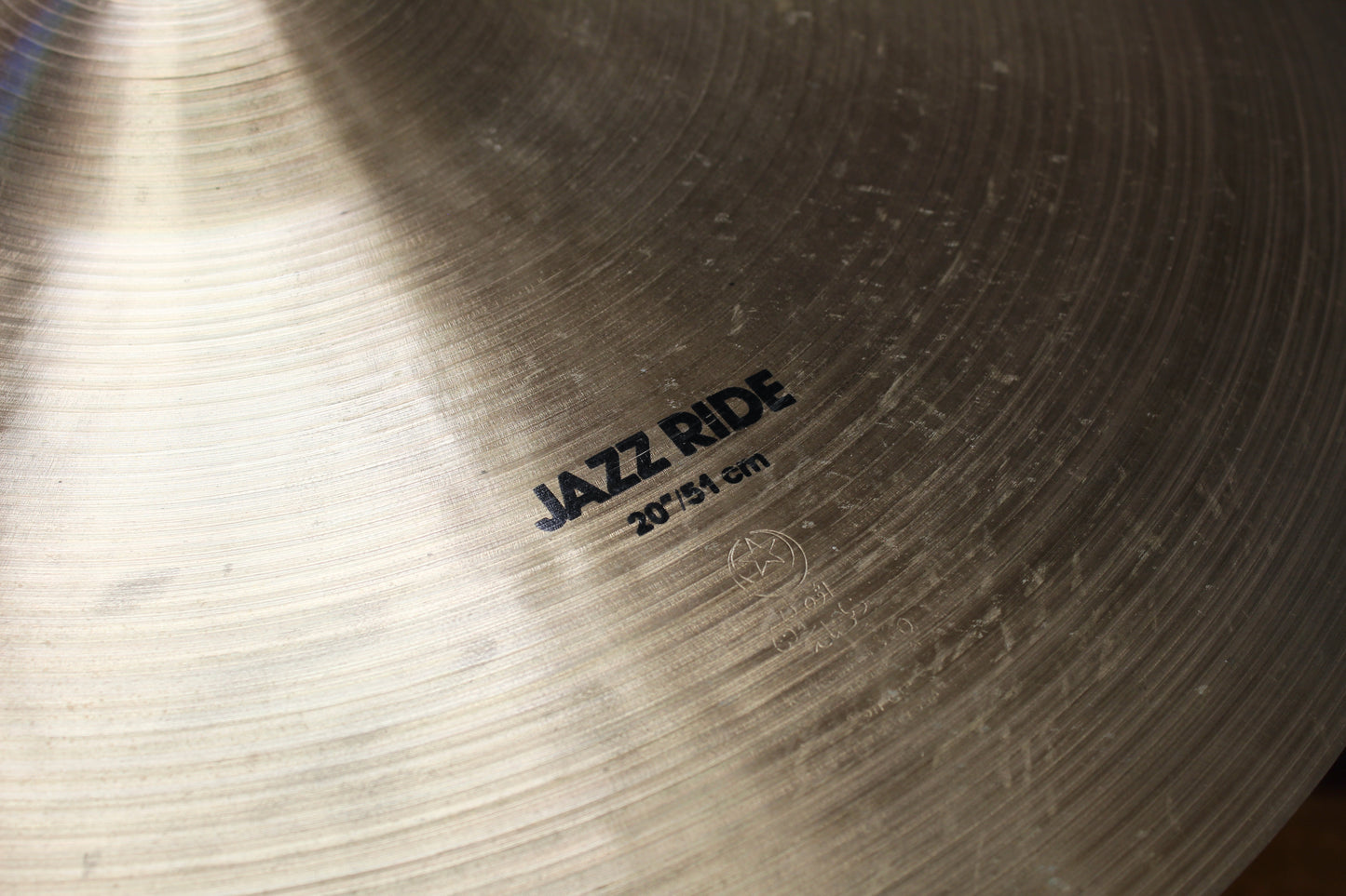 1990s Zildjian 20" K Jazz Ride 2220g