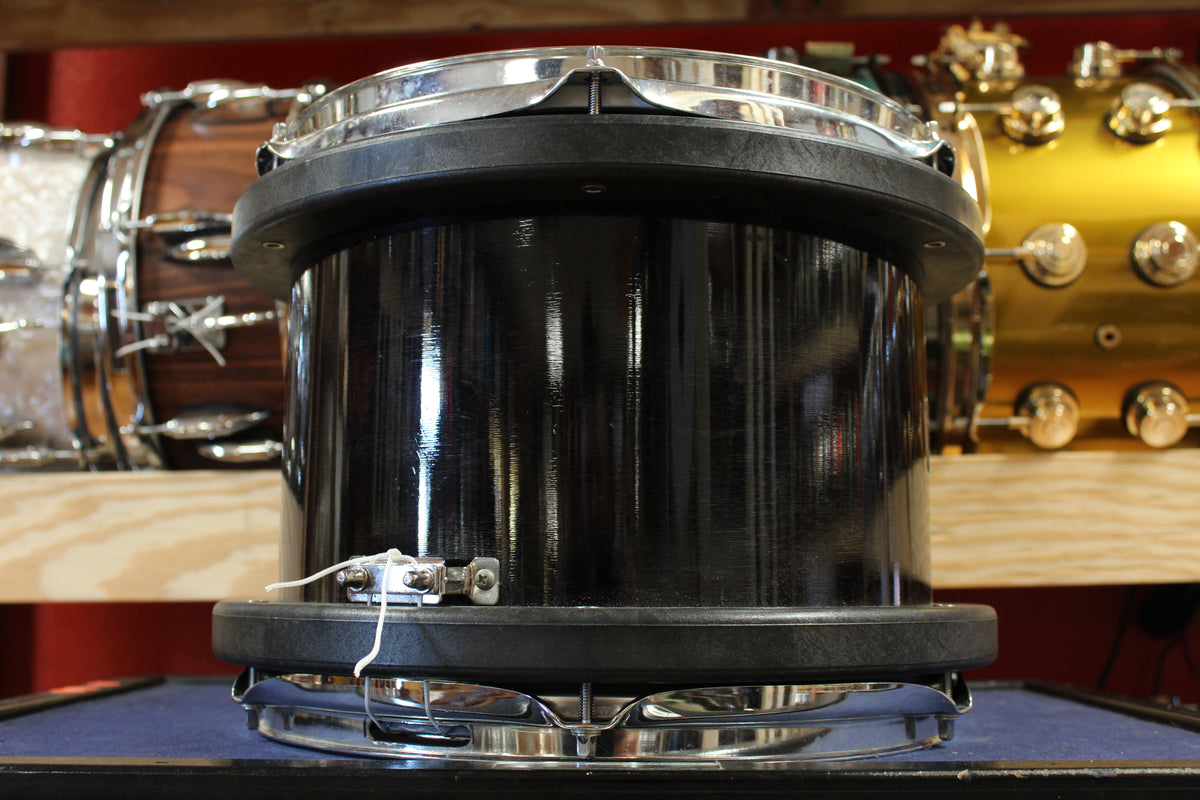 1990s Peavey 10x12 Radial Pro 751 Snare Drum in Black Lacquer